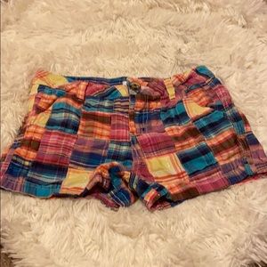Justice Plaid Shorts